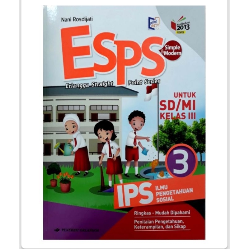 

Esps IPS SD kelas 3/jilid 3 kurikulum K13 original