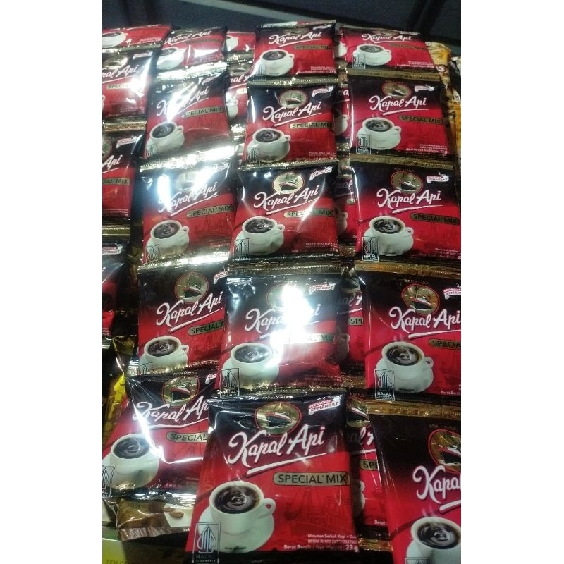 

kapal api special mix 230 gr ( 10 sachet @ 23 gr )