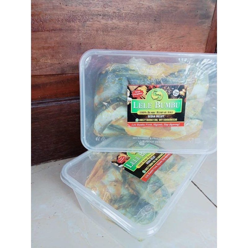 

LELE BUMBU siap GORENG,bersih dan higienis.