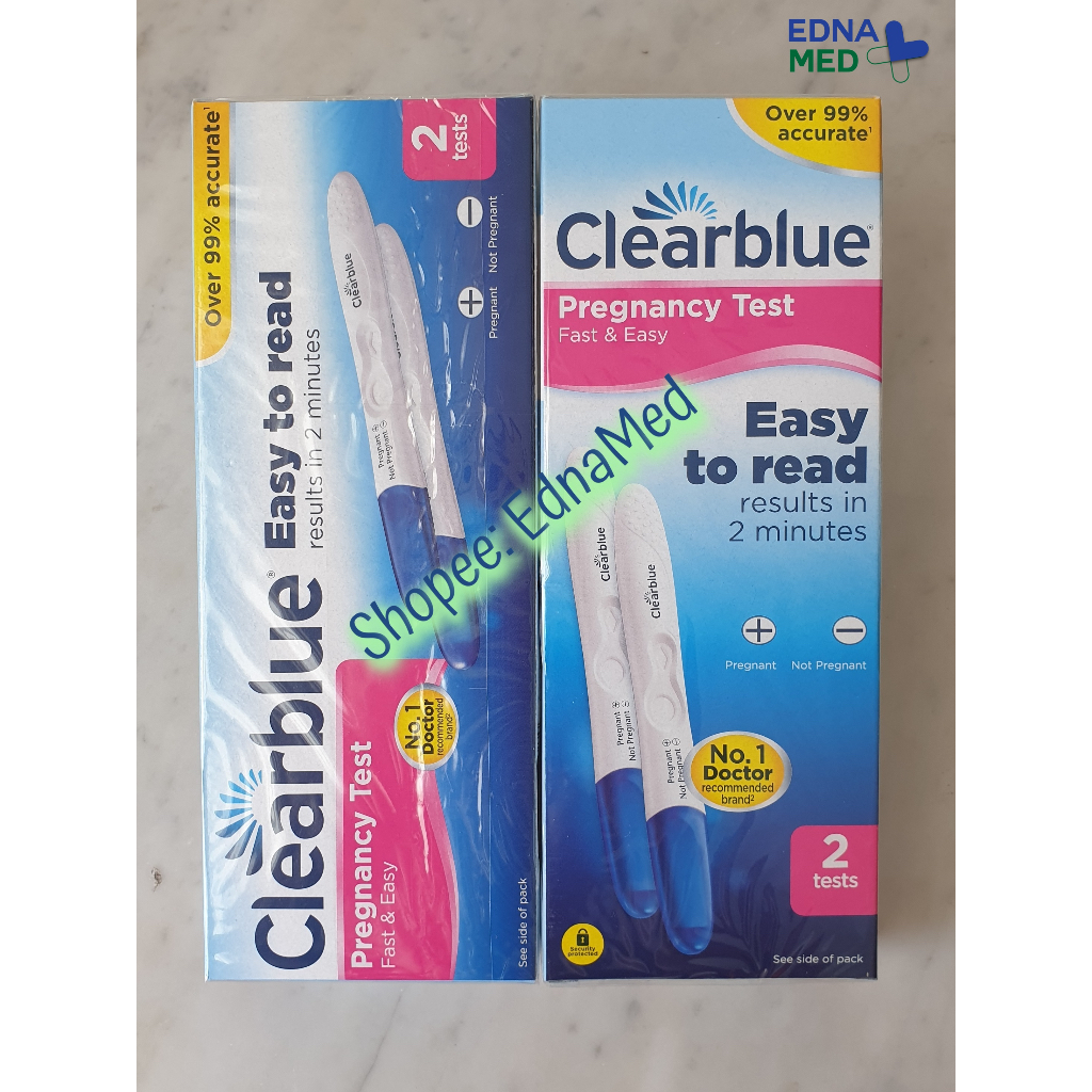 Clearblue Fast & Easy Pregnancy Test