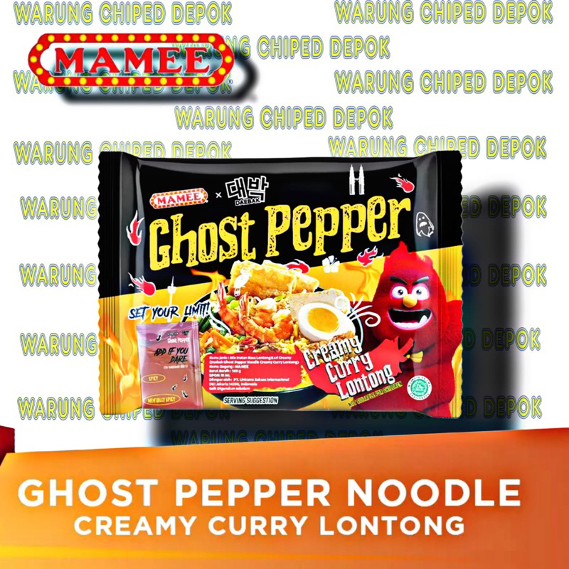 

mamee ghost papper noodle all varian / lontong curry