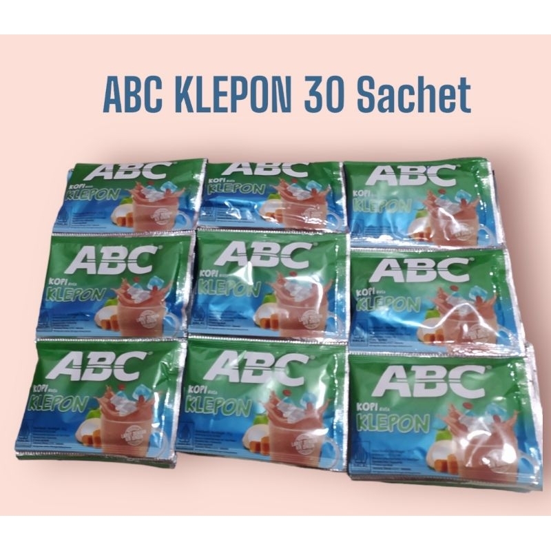 

ABC KOPI Rasa KLEPON ( 30 Sachet )