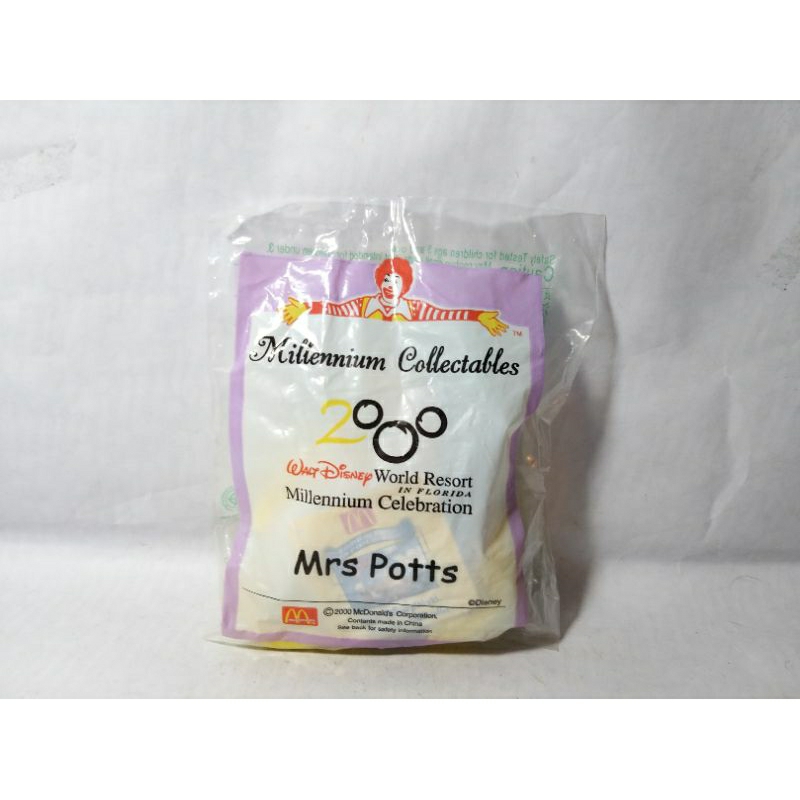 Boneka Mrs Potts Teko Teacup Teapot Tea Cup Pot Castle Kitchen Head Beauty And The Beast Plush Doll 