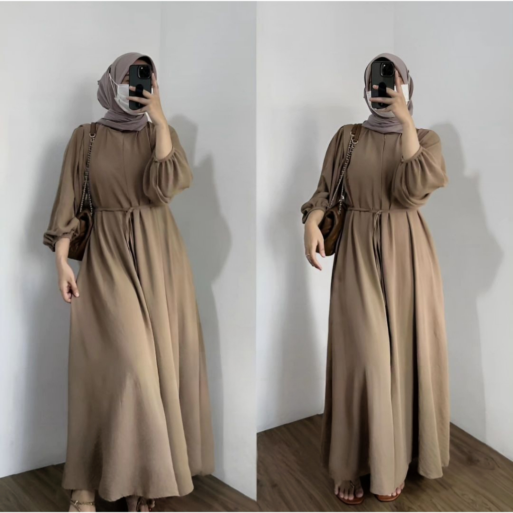 GAMIS KRINGKEL BAJU WANITA FASHION MUSLIM DRESS DANIRA