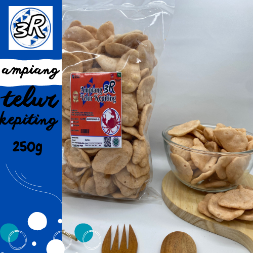 

Kerupuk/kretek/Ampiang Telur Kepiting Khas Bangka Belitung by 3R