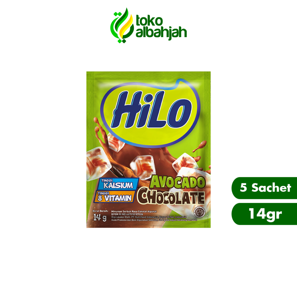 

HiLo UHT Chocolate Avocado Ready to Drink 14gr 5sachet - Minuman Siap Minum Tinggi Kalsium