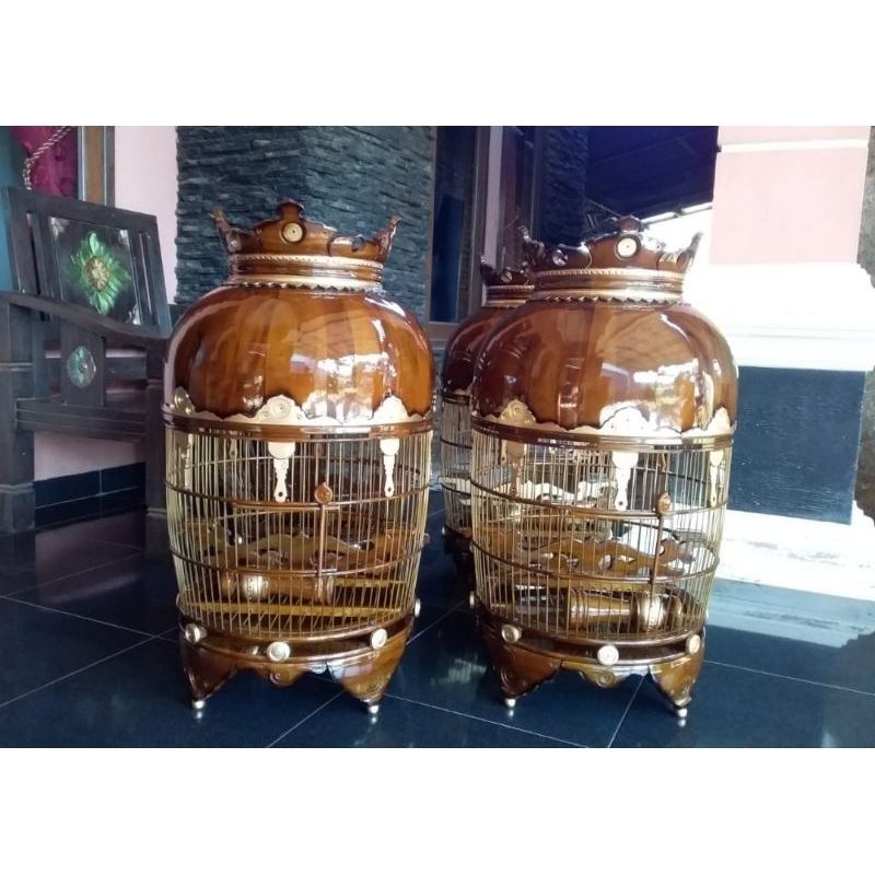sangkar burung perkutut kubah