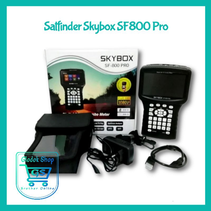 SATFINDER SKYBOX SF800 PRO DIGITAL SATELITE FINDER SKYBOX SF-800 PRO FINDER METER SF 800 PRO SKYBOX