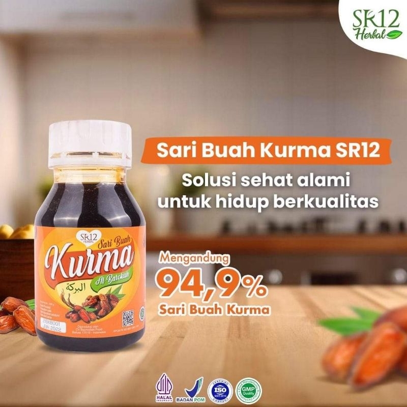 

SARI BUAH KURMA / SARI KURMA SR12 / SARI KURMA ASLI/MENINGKATKAN IMUN TUBUH
