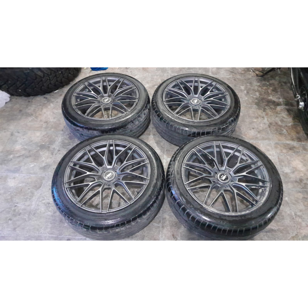 VELG BEKAS AKEGULA HSR R18X8 BAUT 5 PCD 5X114 ET40