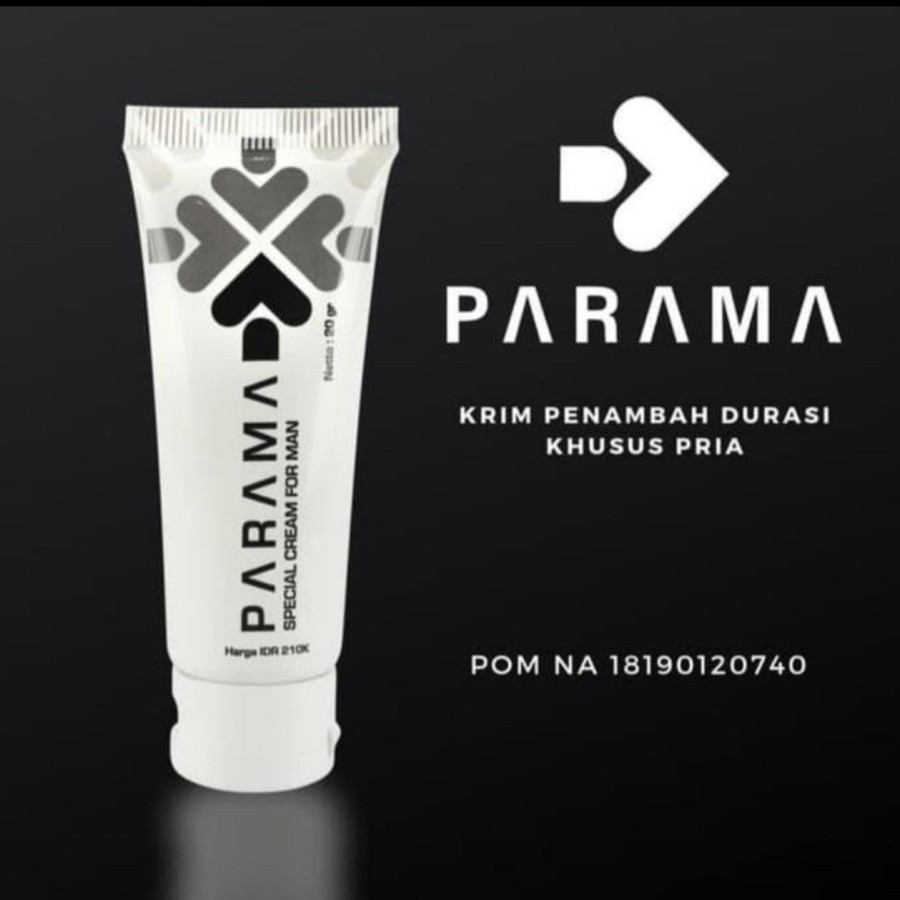 Cream oles PARAMA tunda ejakulasi ber POM aman tidak panas