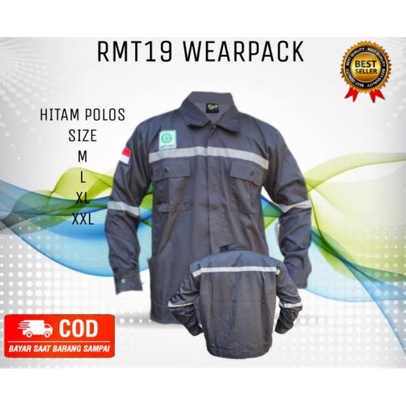 BORDIR NAMA, BAJU WEARPACK SAFETY K3 ATASAN BAJU PROYEK KERJA LAPANGAN PERTAMBANGAN