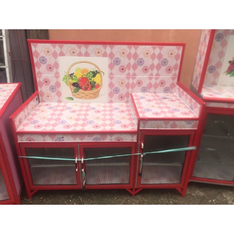 MEJA KOMPOR 6 KERAMIK WARNA DINDING PANEL