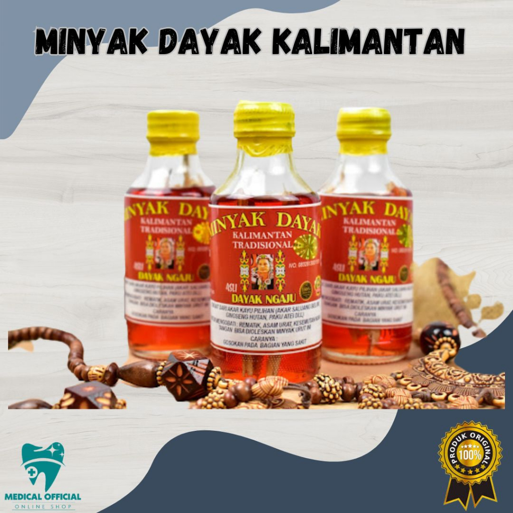 Minyak Dayak AKAR BAJAKAH Asli Kalimantan 160ML ORI