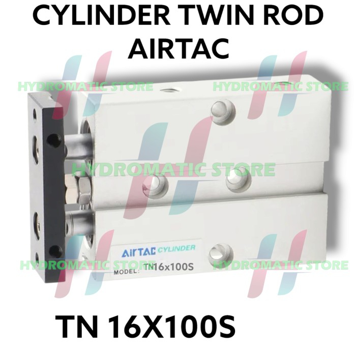 Cylinder Pneumatic Twin Rod TN16X100S AIRTAC