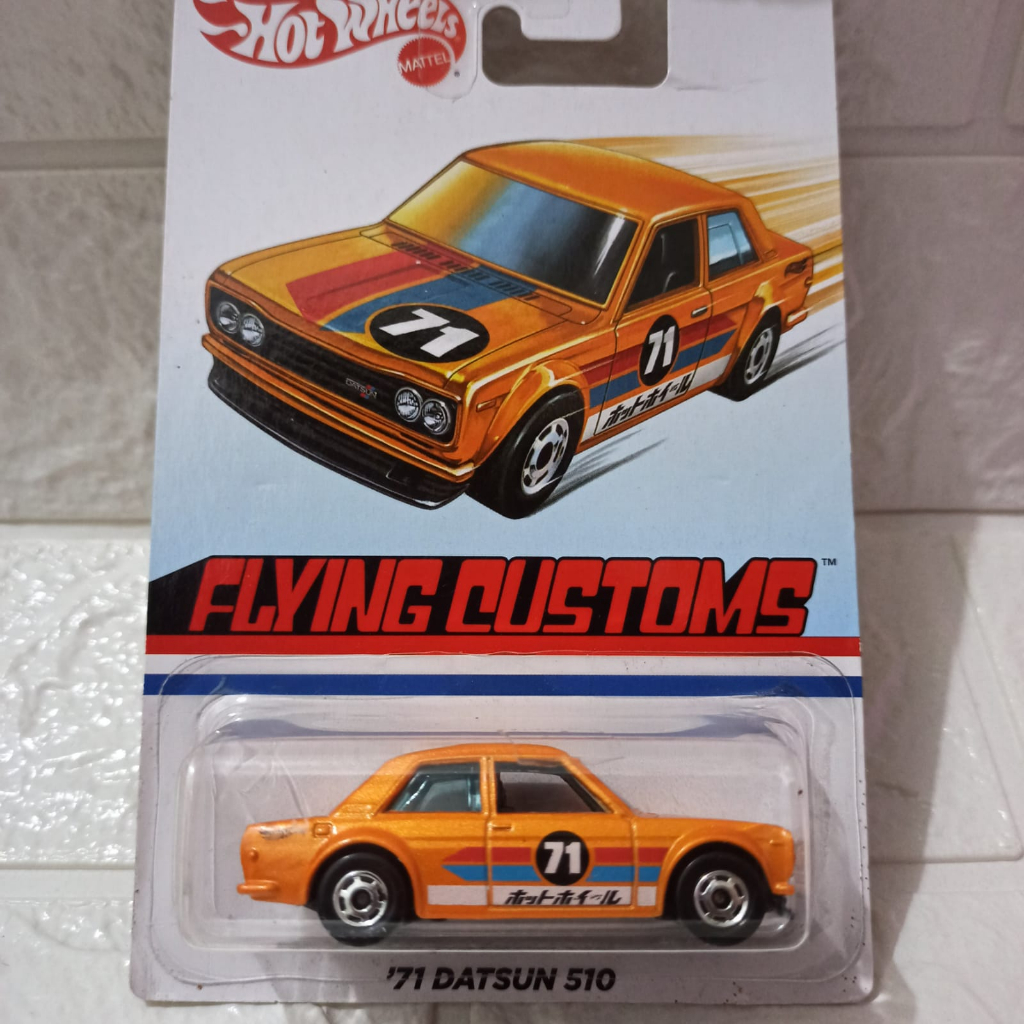 Hotwheels Flying Custom Datsun 510