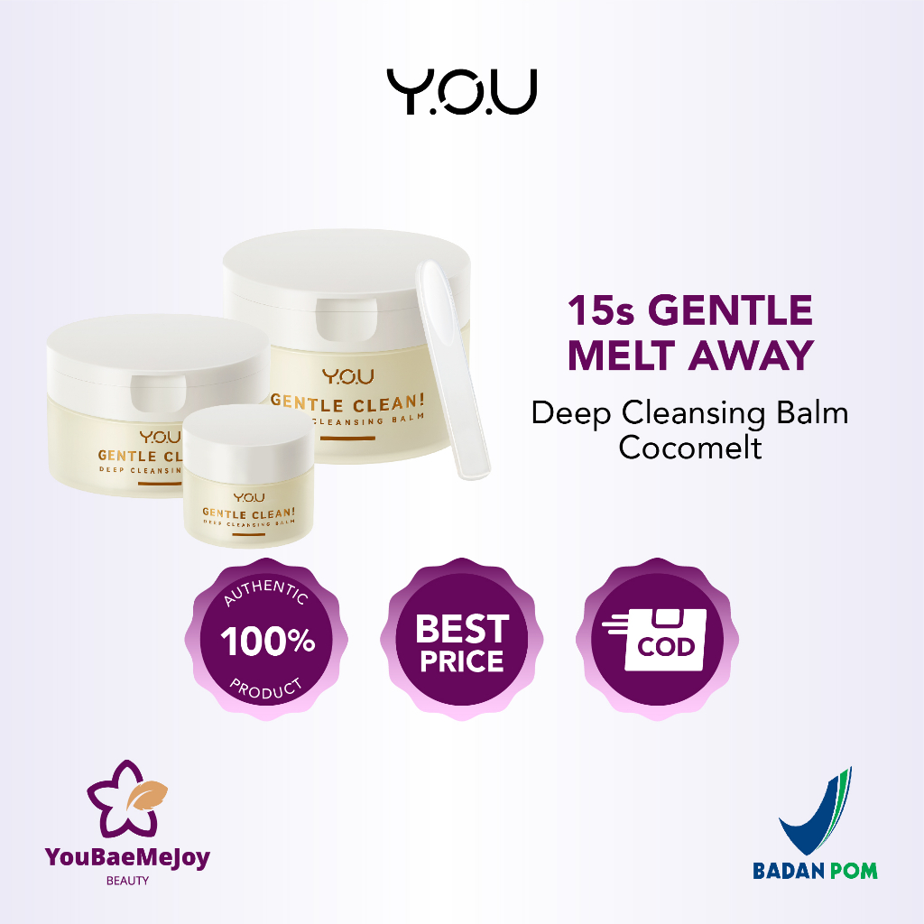 [NEW] YOU Gentle Clean! Deep Cleansing Balm-Cocomelt | Pembersih Muka | Make Up Remover | All Skin Type Face Cleanser