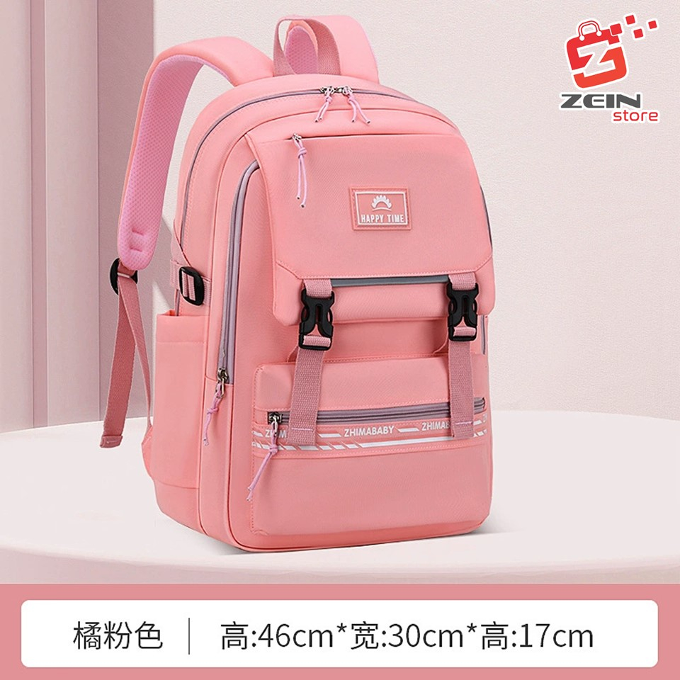 ZHIMA BABY 2298 Ori9inal 100% - Tas Ransel Sekolah Import Best Quality - Tas Ransel Korea - Ransel Anak Sekolah SD SMP SMA