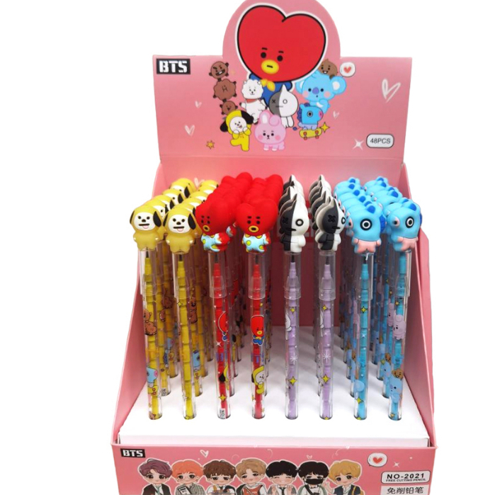 

Pensil Susun Bensia Bt21, pensil sambung susun karakter, pensil kepala bt21