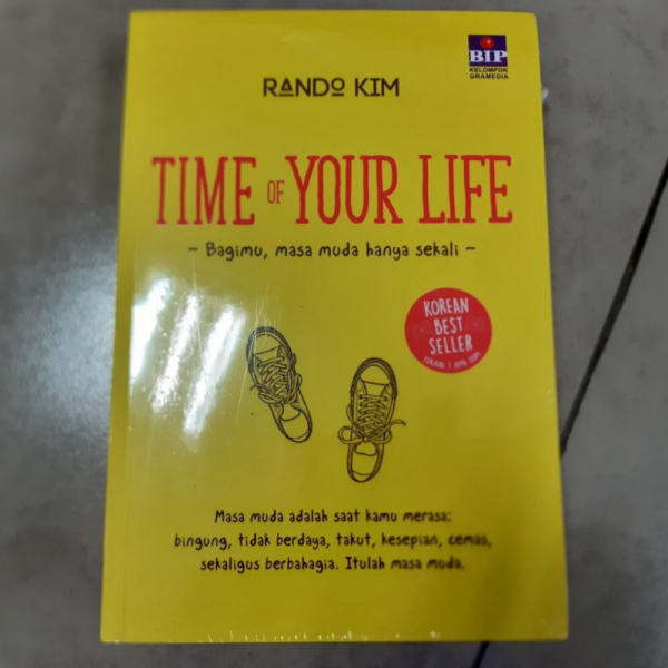 Buku Time of Your Life - Rando Kim