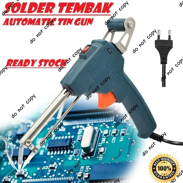 Solder Tembak Listrik Timah Otomatis 60 Watt Iron Automatic 60W Solder Timah Otomatis Tembakan