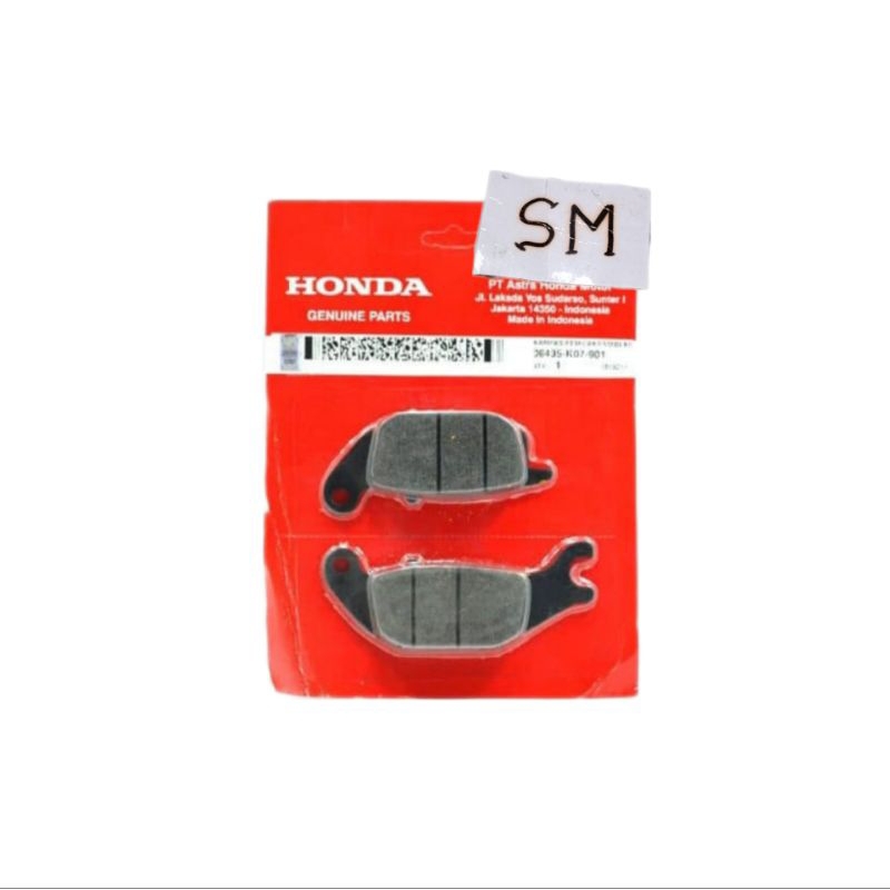 Kampas Cakram Belakang Blade 110 Karbu Supra X 125 Batman Helm in Fi CS1 Tiger Revo 06435-K07-901 As