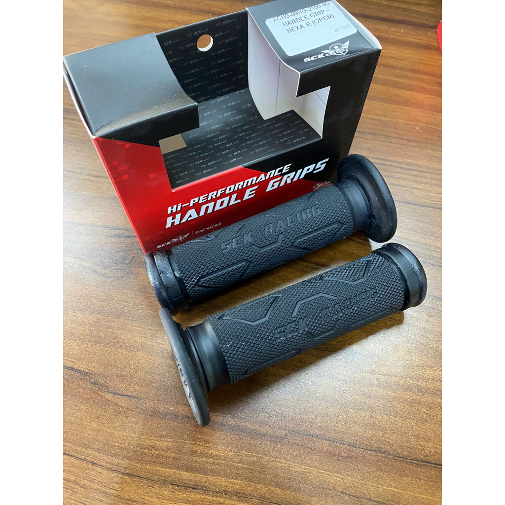 Handgrip SCK Original ACHG Maskot & Hexa-R Bulu SCK Racing Malaysia Original Handfat Grip Universal
