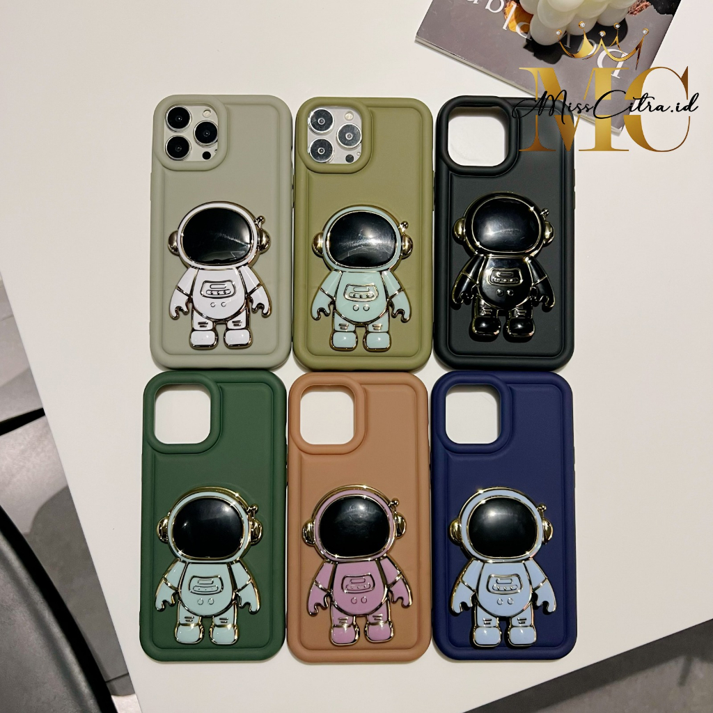 GC67 SOFTCASE CASING GRIPTOK NASSA HITAM 3D KARAKTER UNTUK VIVO Y02 Y12 Y12S Y15 Y16 Y20 Y21S Y21T Y