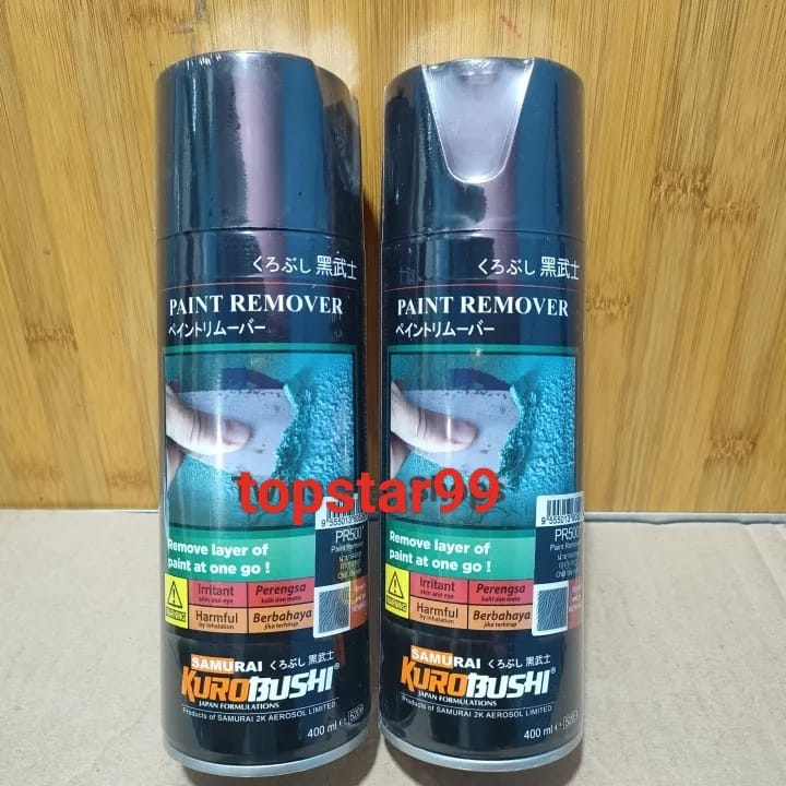 

Samurai Paint PR500* Perontok Cat Samurai 400ml Remover Paint