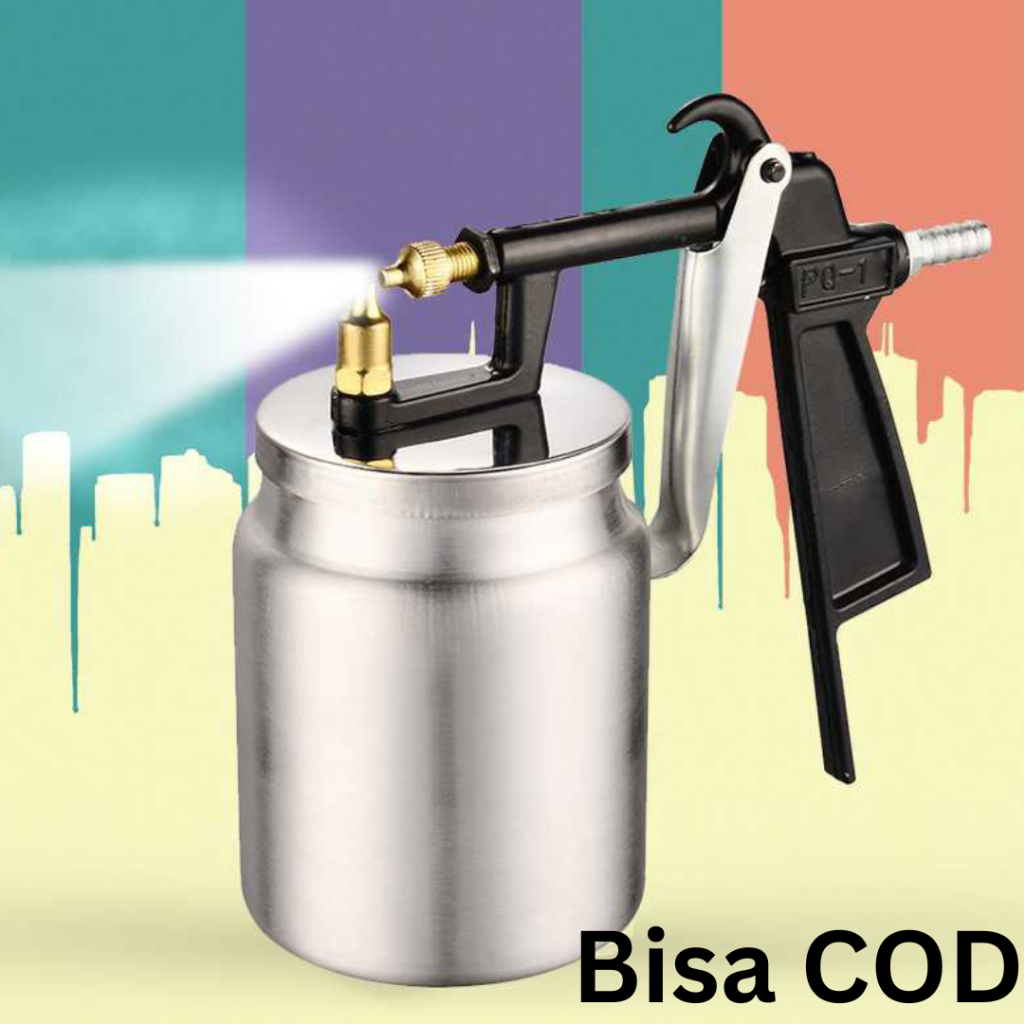 Semprotan Cat Paint Spray Gun 2.0mm Nozzle 500ml