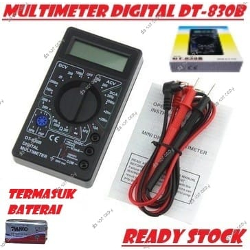 MULTIMETER AVOMETER MULTITESTER DIGITAL DT-830B DT830B