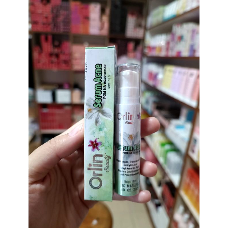 Orlin Beauty Skincare - Paket perawatan kulit wajah Normal/Jerawat/Flek dan Memutihkan Wajah aman BPOM