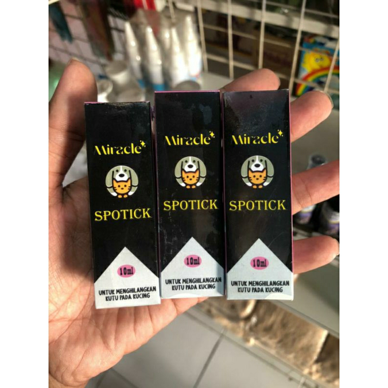 Miracle Spotick Tetes Kutu Kucing Hamil Anakan Bayi Kucing
