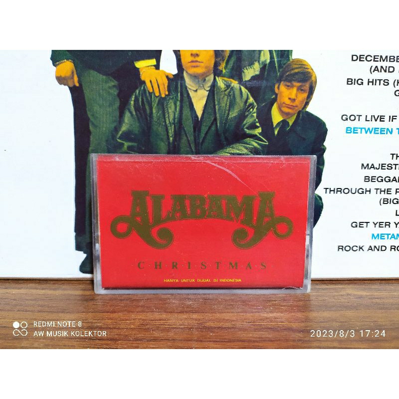 Kaset Pita : ALABAMA - CHRISTMAS.