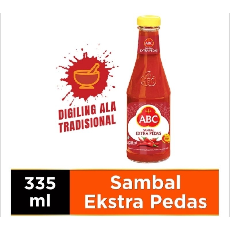 

° ABC Sambal Extra Pedas 335ml