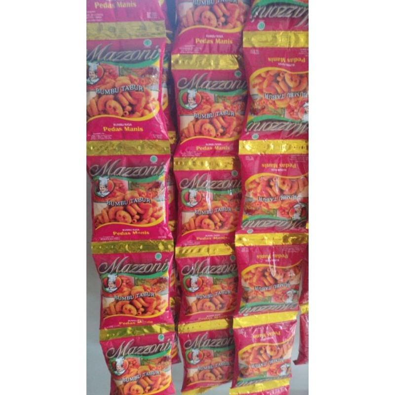 

mazzoni bubuk 1 renteng isi 10