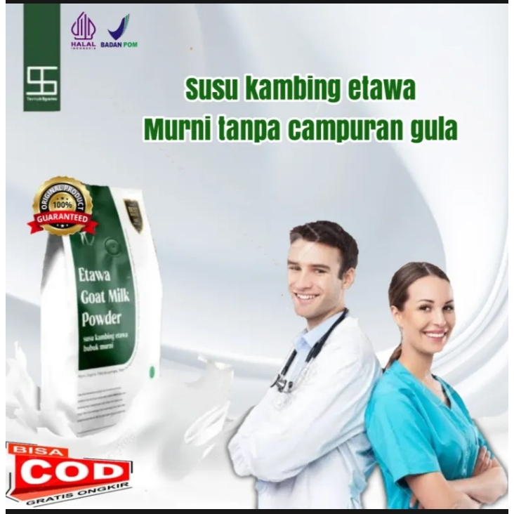 

PALING AMPUH!!! Syamfarm Susu Kambing Etawa Bubuk Rasa Original Ternak Syams BPOM Premium Ettawa Goat Milk Powder Drink Asli Termurah Terbaik