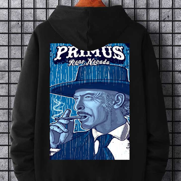 Jaket Hoodie Primus Band Hoodie Casual Unisex Bahan Katun