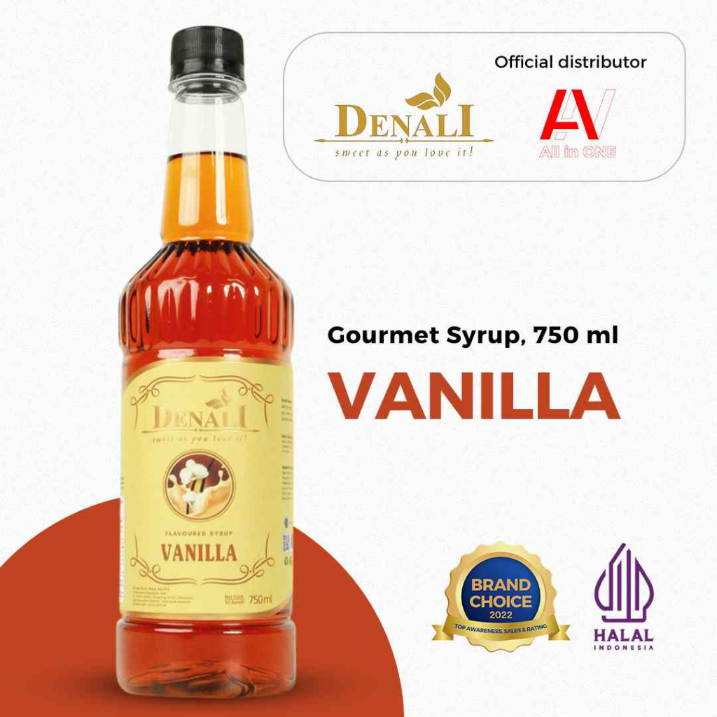 

Syrup Denali 750 ml - Vanilla