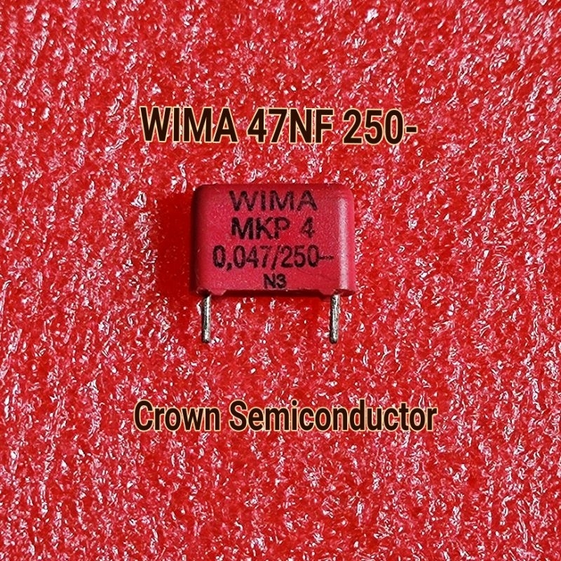 WIMA 47NF 250V DC Original Kapasitor WIMA MKP4