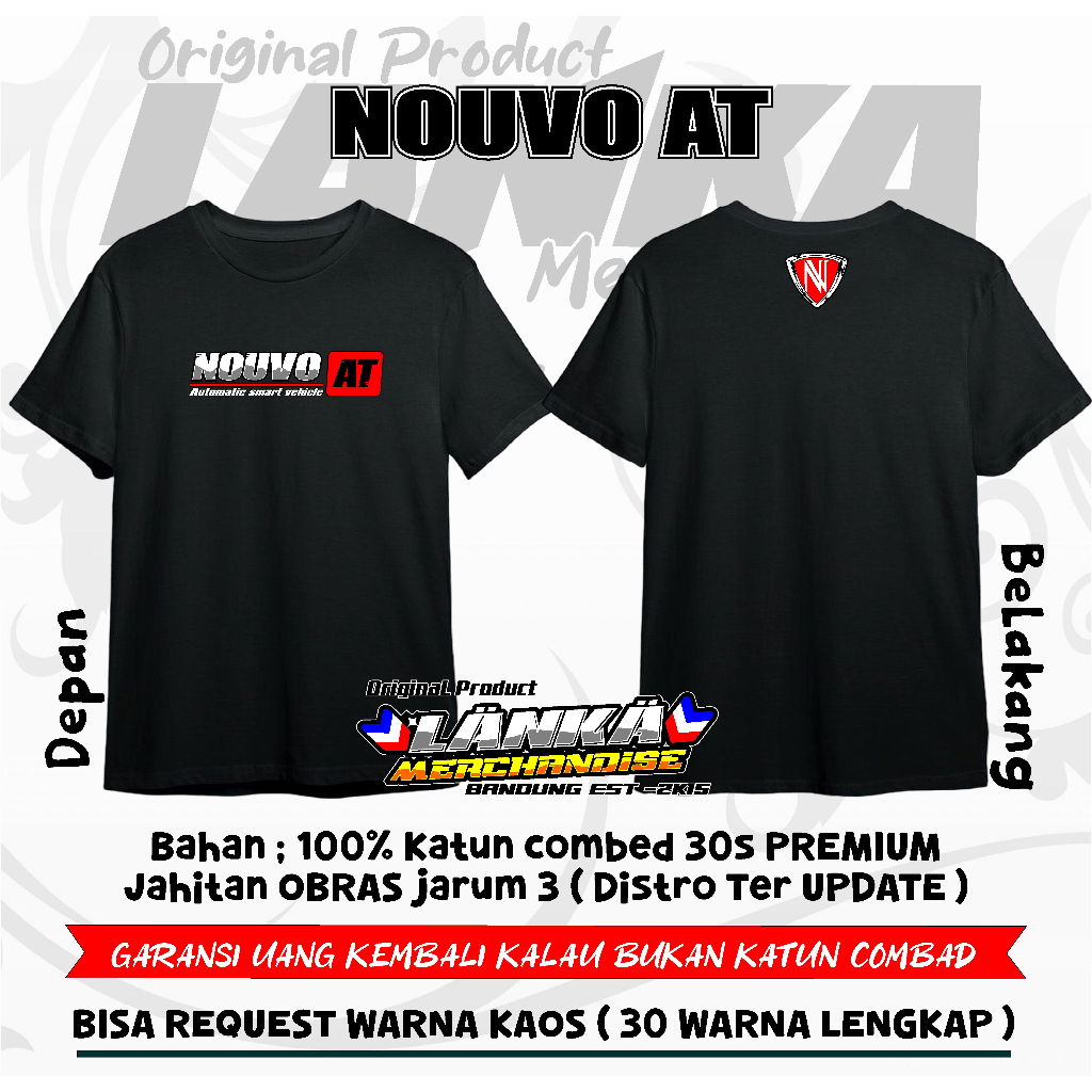 kaos yamaha Nouvo At , kaos yamaha nouvo lele