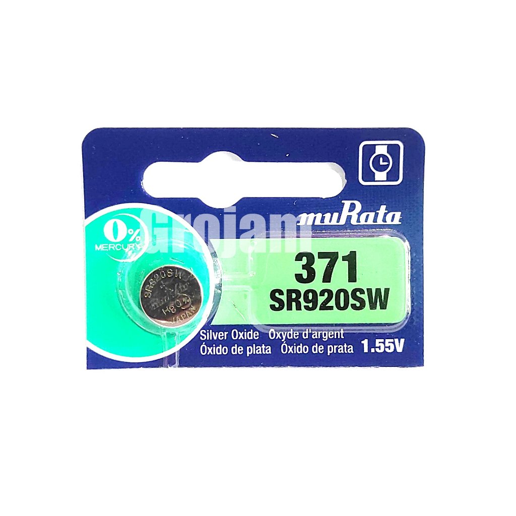 Baterai Murata 371 Murata 920 Murata SR920SW Sony 371 Sony 920 Sony SR920SW  377 626 SR626SW 379 521
