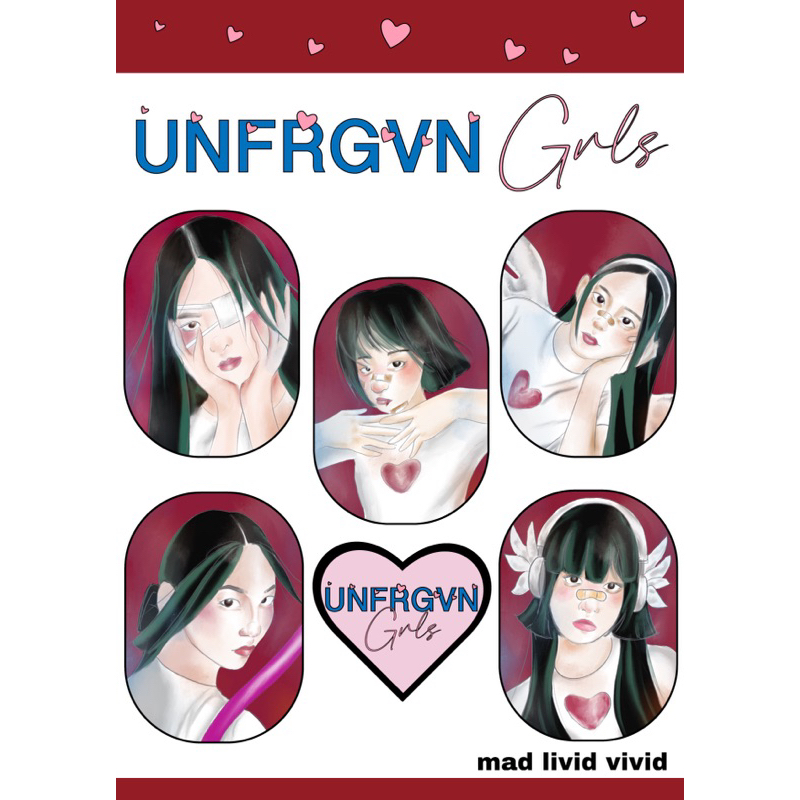 

UNFRGVNGRLS Sticker Sheet