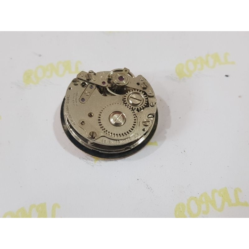 MESIN PUTAR Cal. 87 CONSTRUCTA WATCH LTD GARANSI NOS MADE IN SWISS MESIN MANUAL WENDING 3 HANDS DATE