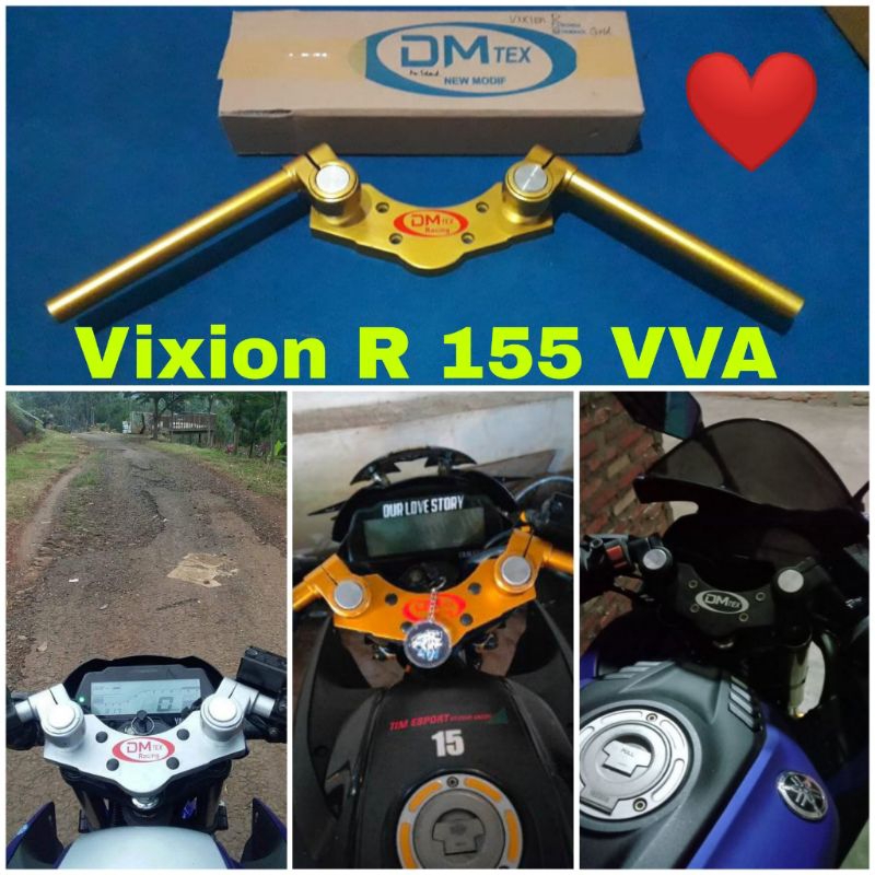 Stang Jepit Vixion R 155 VVA setang jepit All New Vixion 2017-2023 Stir jepit Stir patah stang jepit