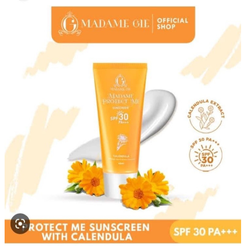 Madame Gie Madame Protect Me Sunscreen SPF 30 - Madame Protect Me Let’s Glow Tinted Sunscreen