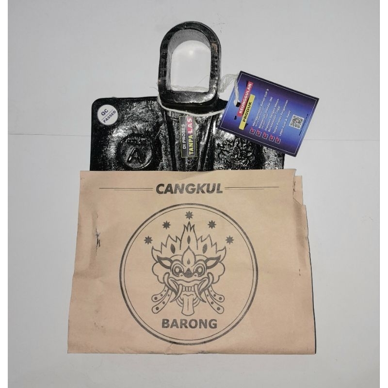 Cangkul Barong/ Pacul baja kuat Tanpa LAS UNIVERSAL