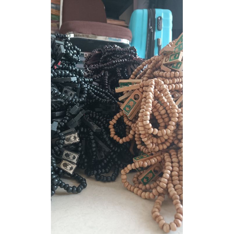 Tasbih kayu 33 butir