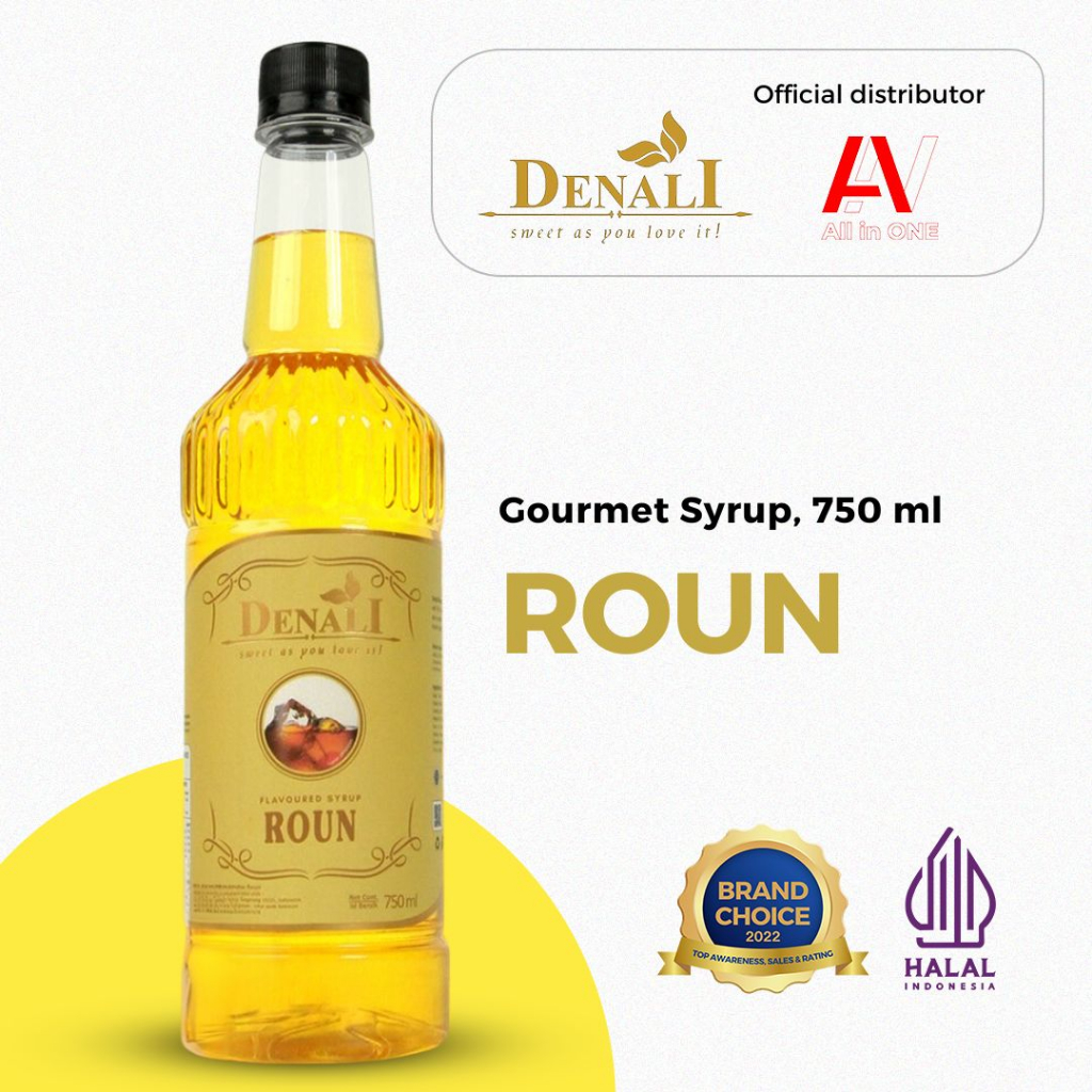 

Syrup Denali 750 ml - Roun