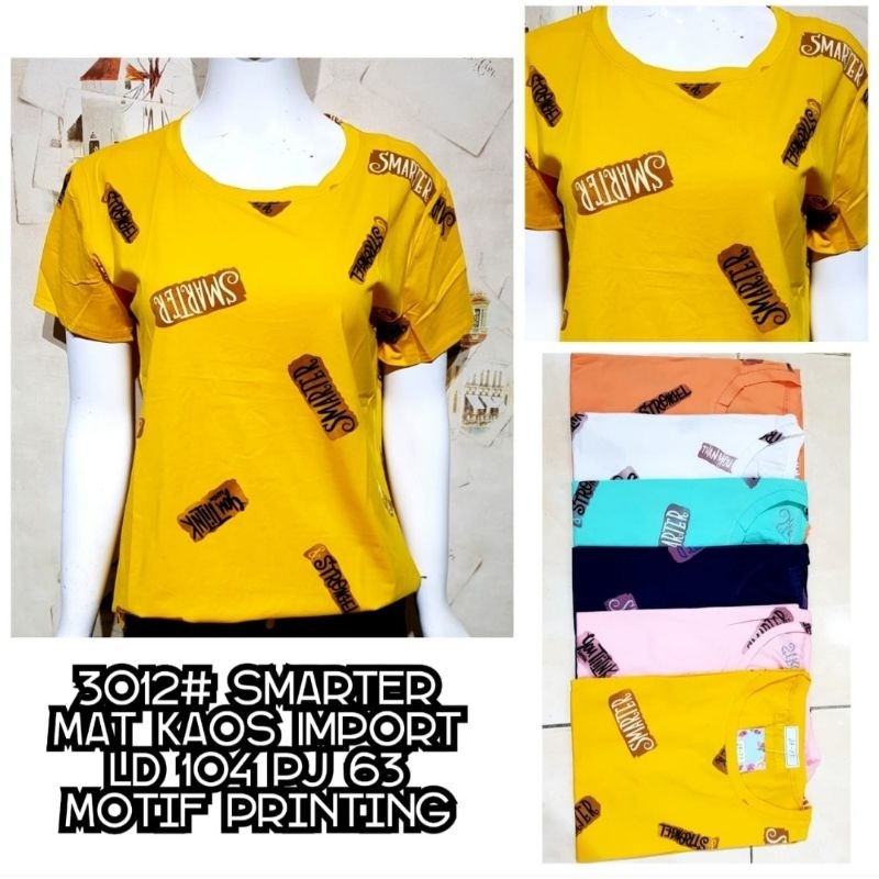 Smarter Mat Kaos Import JF.77 Premium || Fashionable Casual Women's Clothes || Classic Fashion High 